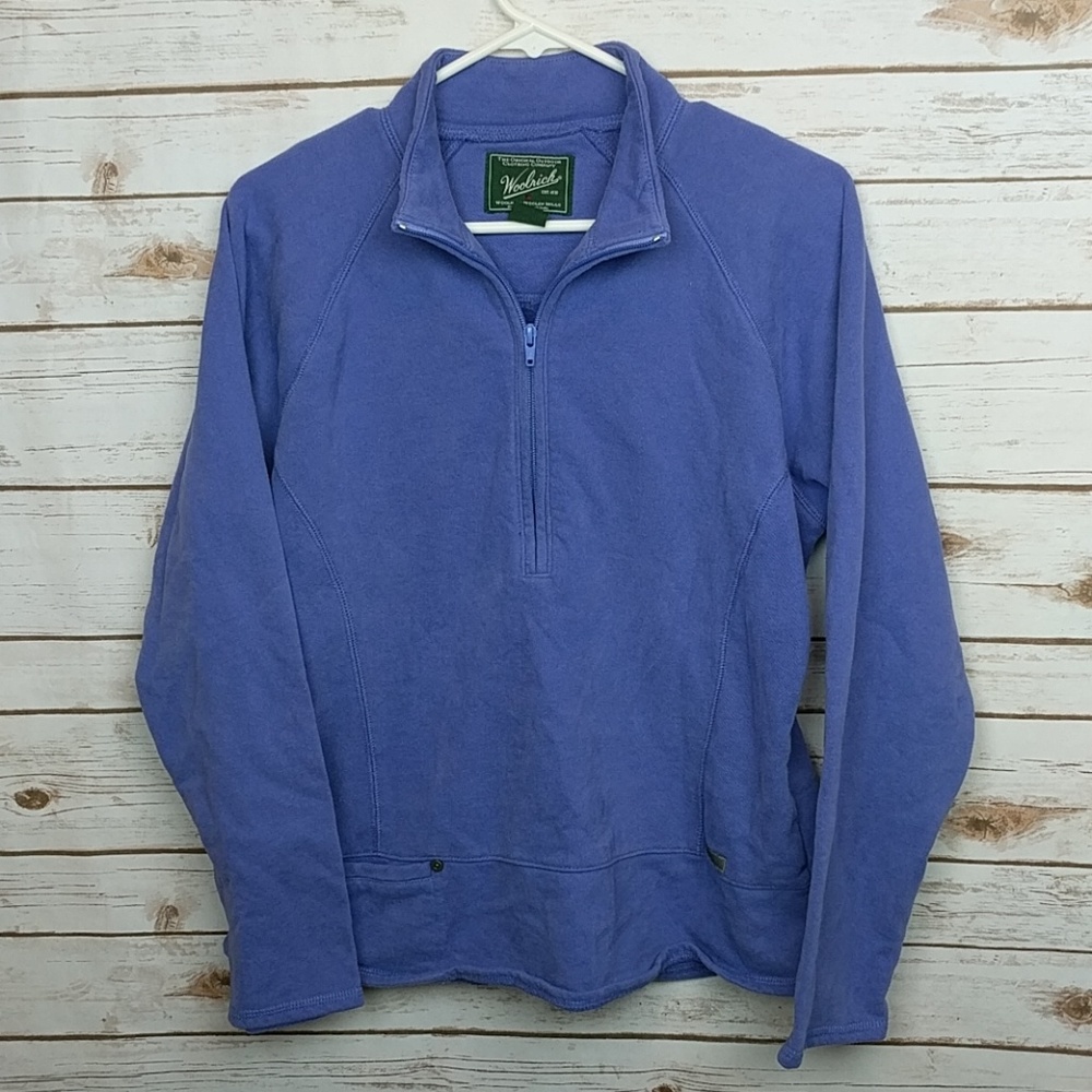Woolrich 1/4 Zip Sweatshirt, Size S